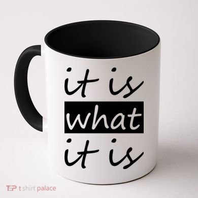 It Is What It Is Coffee Mug