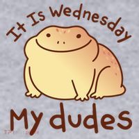 It Is Wednesday My Dudes Frog Funny Women's Sweatshirt thumb 2