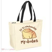 It Is Wednesday My Dudes Frog Funny Tote Bag thumb 2