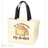It Is Wednesday My Dudes Frog Funny Tote Bag thumb 3