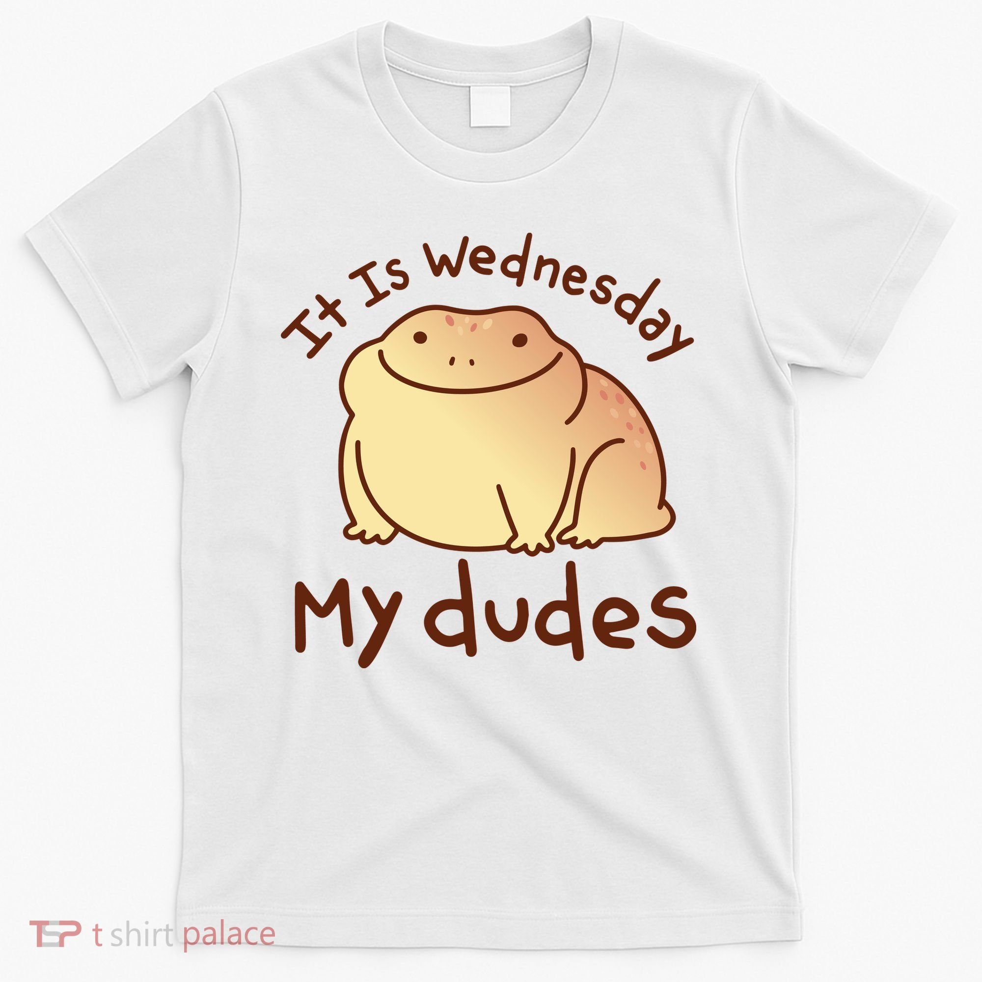 It Is Wednesday My Dudes Frog Funny T-Shirt
