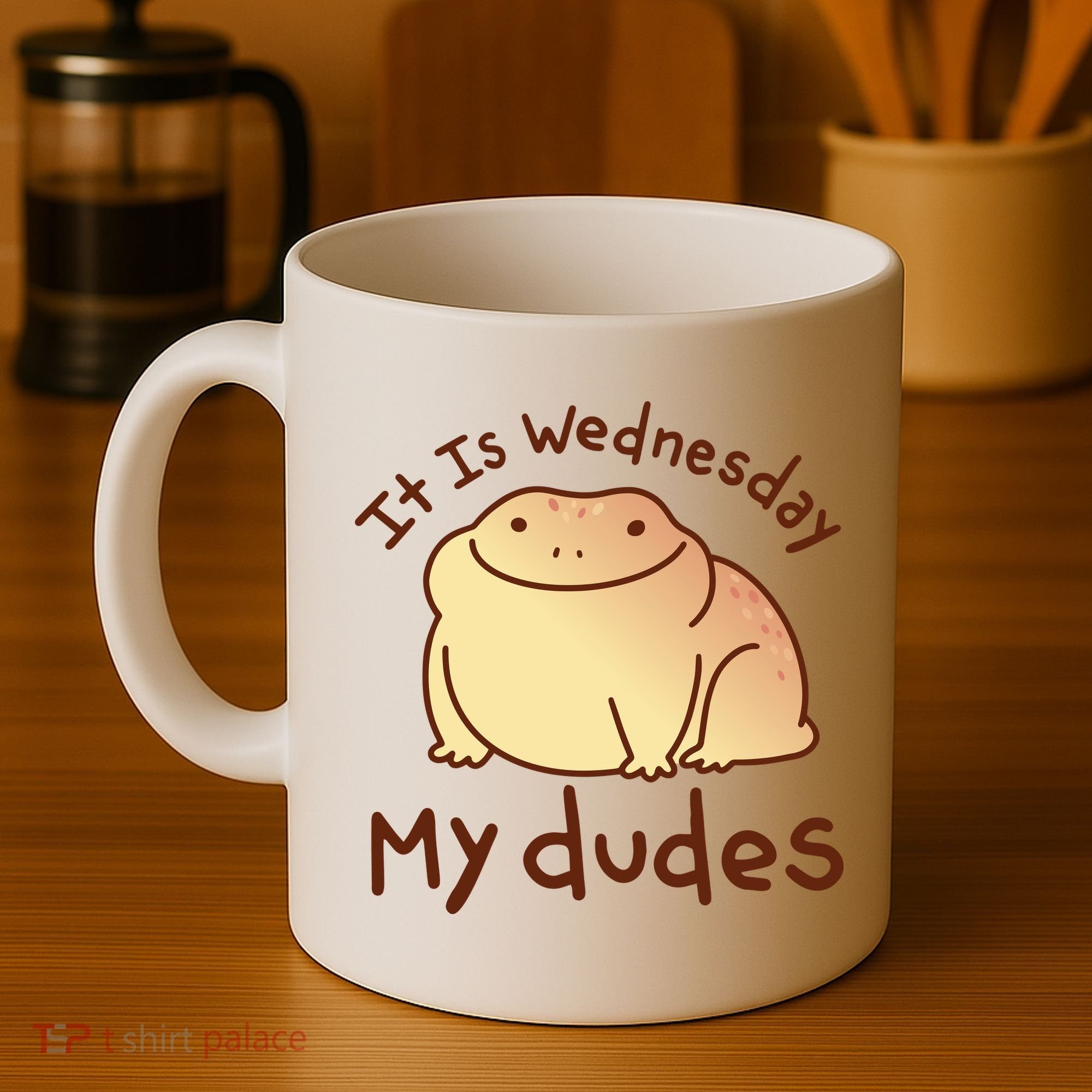 It Is Wednesday My Dudes Frog Funny Coffee Mug