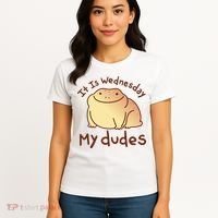 It Is Wednesday My Dudes Frog Funny Women's T-Shirt thumb 4
