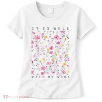 It Is Well With My Soul Floral Women's T-Shirt thumb 0