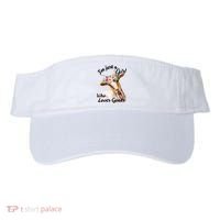 I'm Just A Girl Who Loves Goats Gift Goat Lover Visor thumb 0