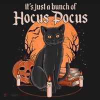 It's Just A Bunch Of Hocus Pocus Black Cat Halloween Ornament thumb 1