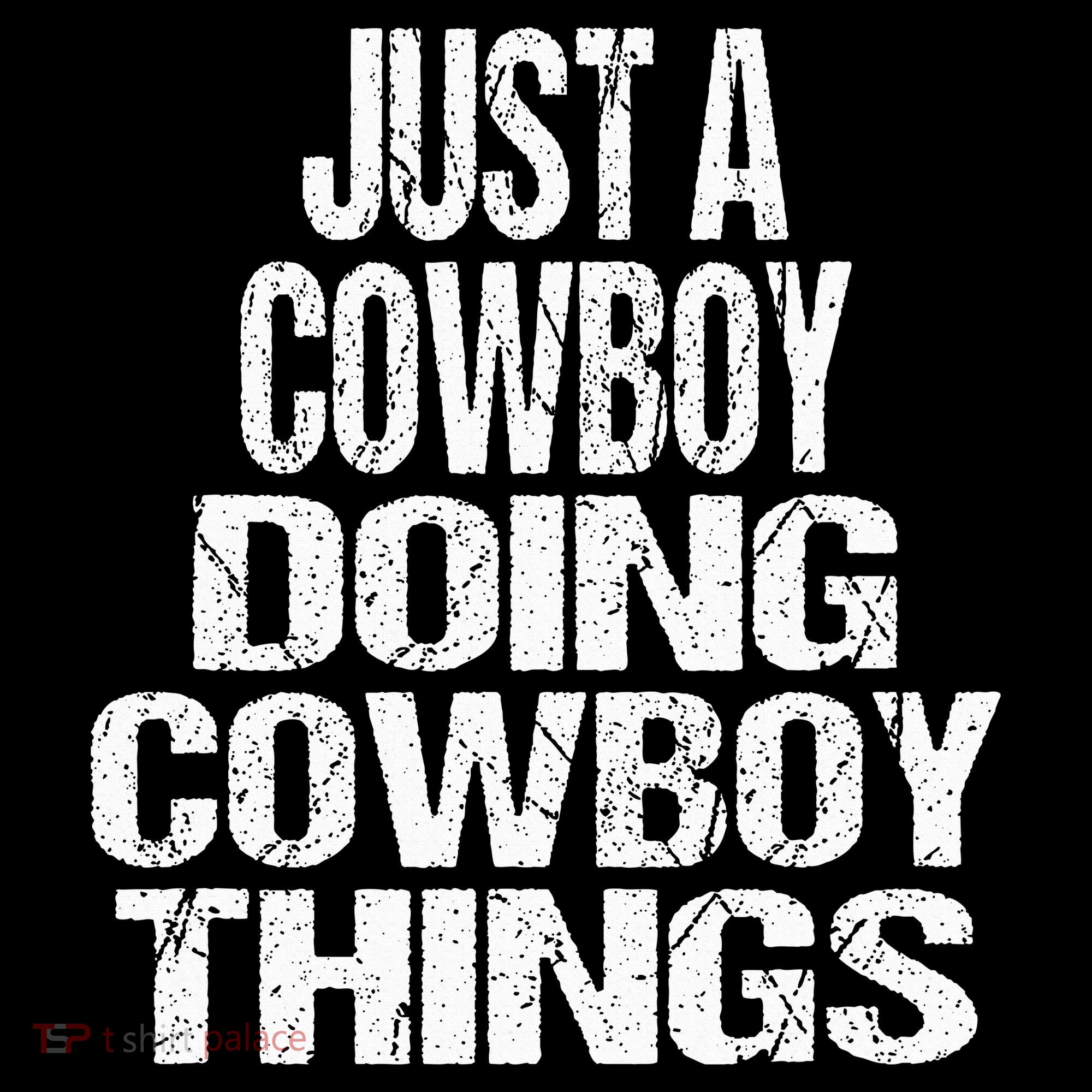 IM Just A Cowboy Doing Cowboy Things Gift Rodeo Women's Hoodie