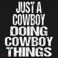 IM Just A Cowboy Doing Cowboy Things Gift Rodeo Women's Tank Top thumb 5