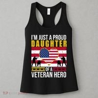 I'm Just A Proud Daughter Of A Veteran Hero Women's Tank Top thumb 3