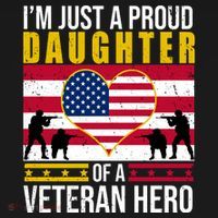 I'm Just A Proud Daughter Of A Veteran Hero Women's Tank Top thumb 5