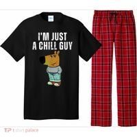 IM Just A Chill Guy Funny Meme Pajama Set thumb 0