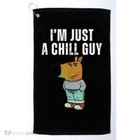 IM Just A Chill Guy Funny Meme Golf Towel thumb 0