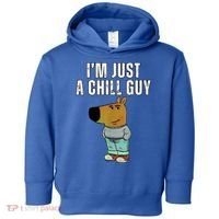 IM Just A Chill Guy Funny Meme Toddler Hoodie thumb 0
