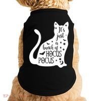 It's Just A Bunch Of Hocus Pocus Cat Doggie Tank thumb 0