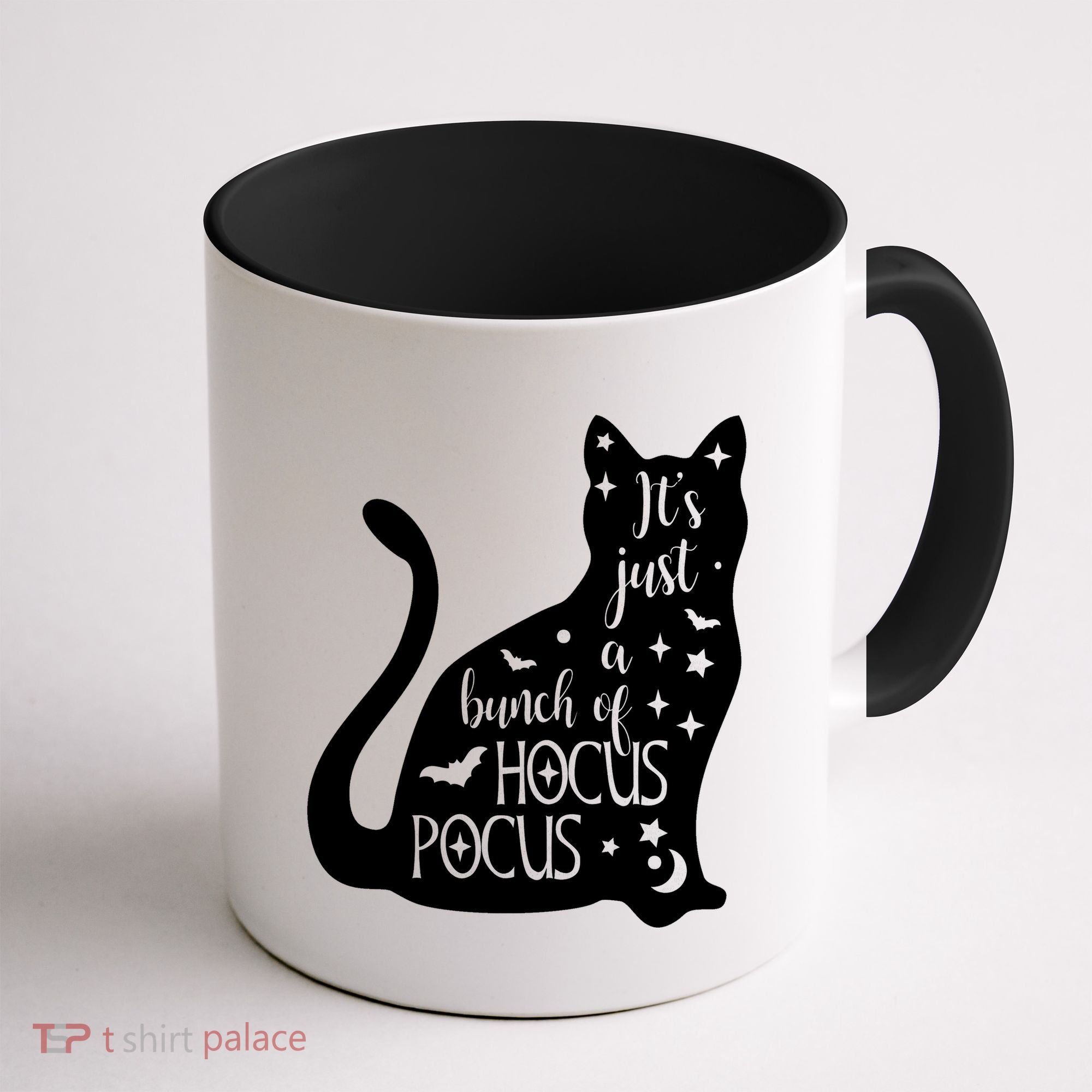 It's Just A Bunch Of Hocus Pocus Cat Coffee Mug
