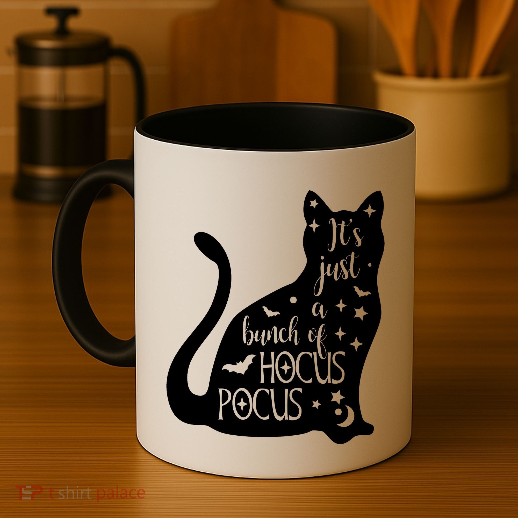 It's Just A Bunch Of Hocus Pocus Cat Coffee Mug