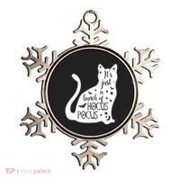 It's Just A Bunch Of Hocus Pocus Cat Ornament thumb 0