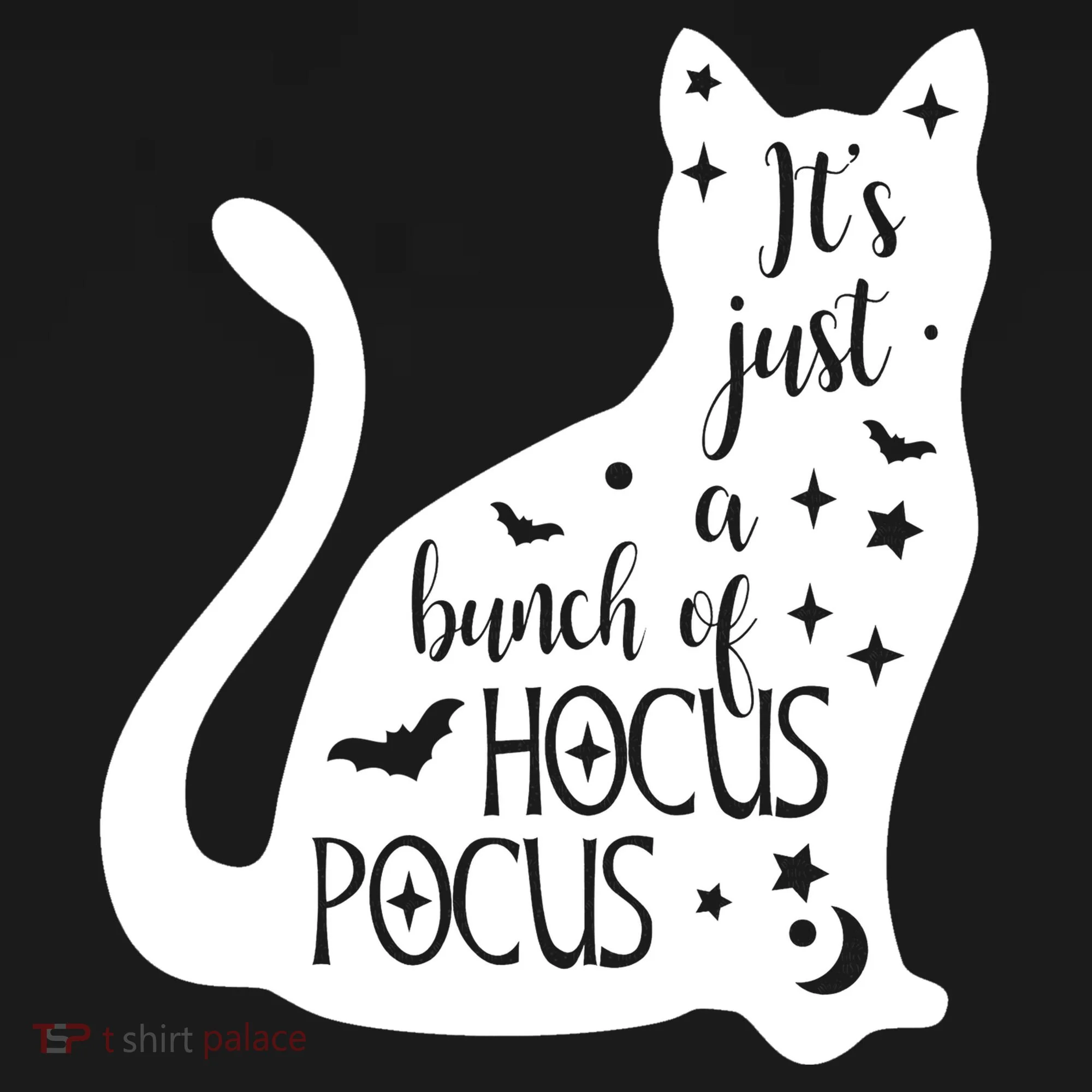 It's Just A Bunch Of Hocus Pocus Cat Ornament
