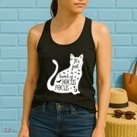 It's Just A Bunch Of Hocus Pocus Cat Women's Tank Top thumb 2