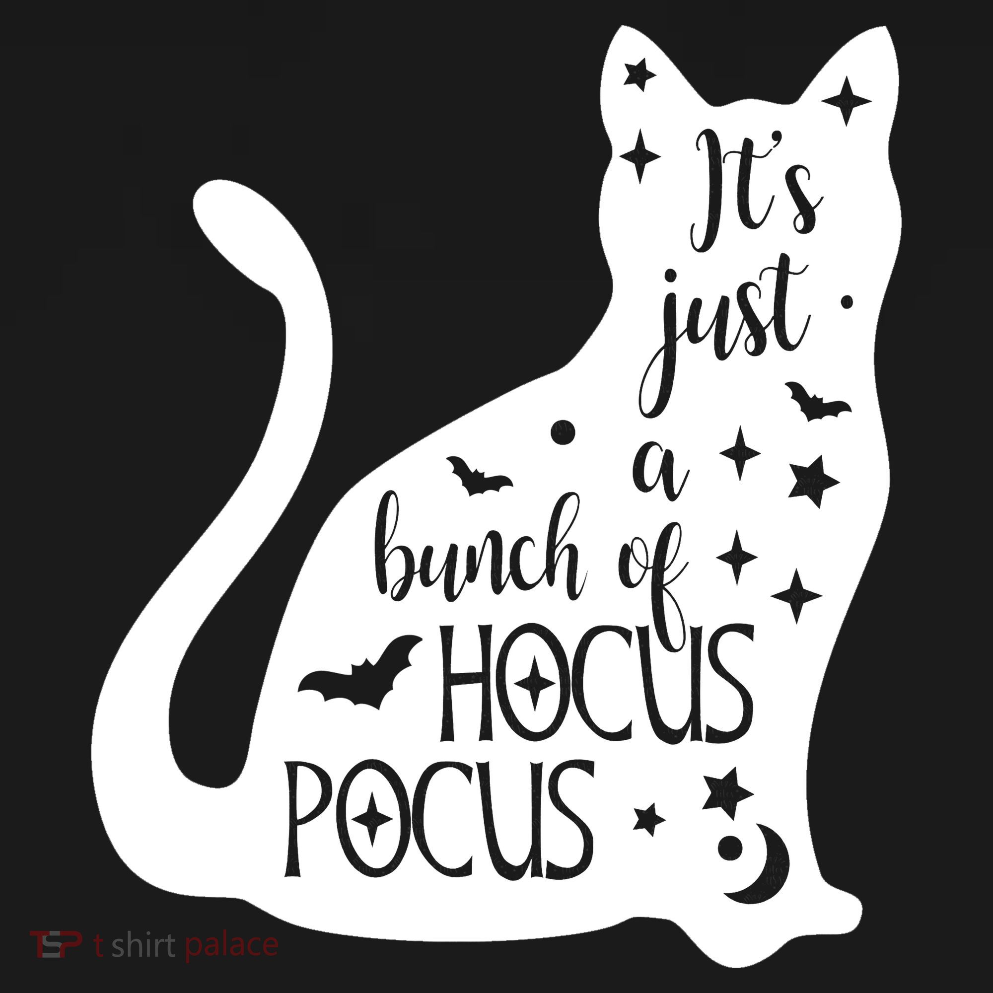 It's Just A Bunch Of Hocus Pocus Cat Women's Tank Top
