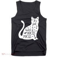 It's Just A Bunch Of Hocus Pocus Cat Tank Top thumb 0