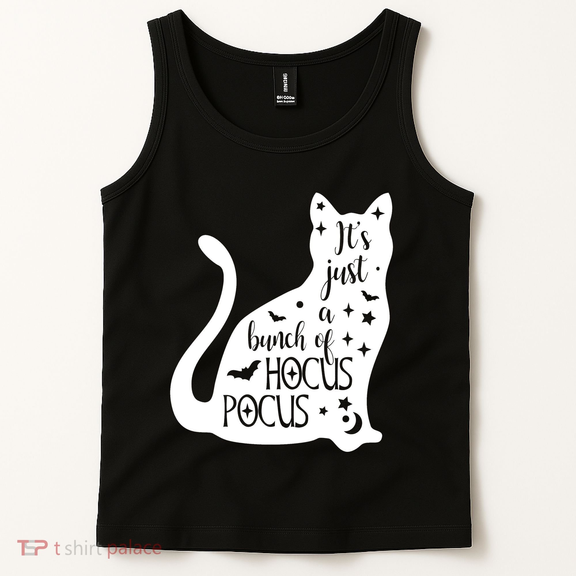 It's Just A Bunch Of Hocus Pocus Cat Tank Top