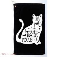It's Just A Bunch Of Hocus Pocus Cat Golf Towel thumb 0