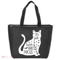 It's Just A Bunch Of Hocus Pocus Cat Tote Bag thumb 0