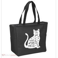 It's Just A Bunch Of Hocus Pocus Cat Tote Bag thumb 2