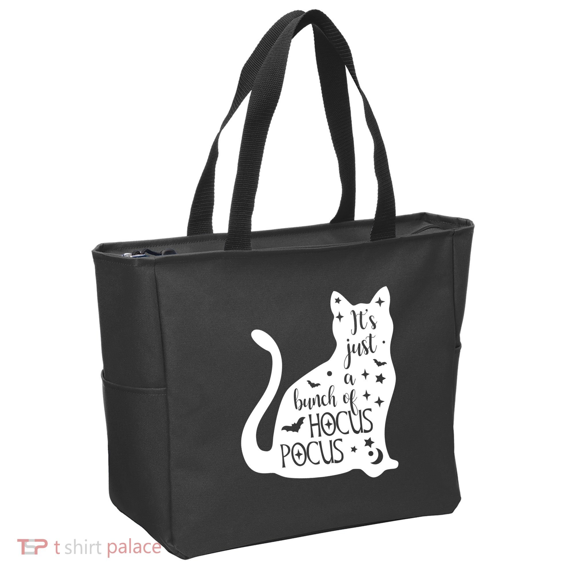 It's Just A Bunch Of Hocus Pocus Cat Tote Bag