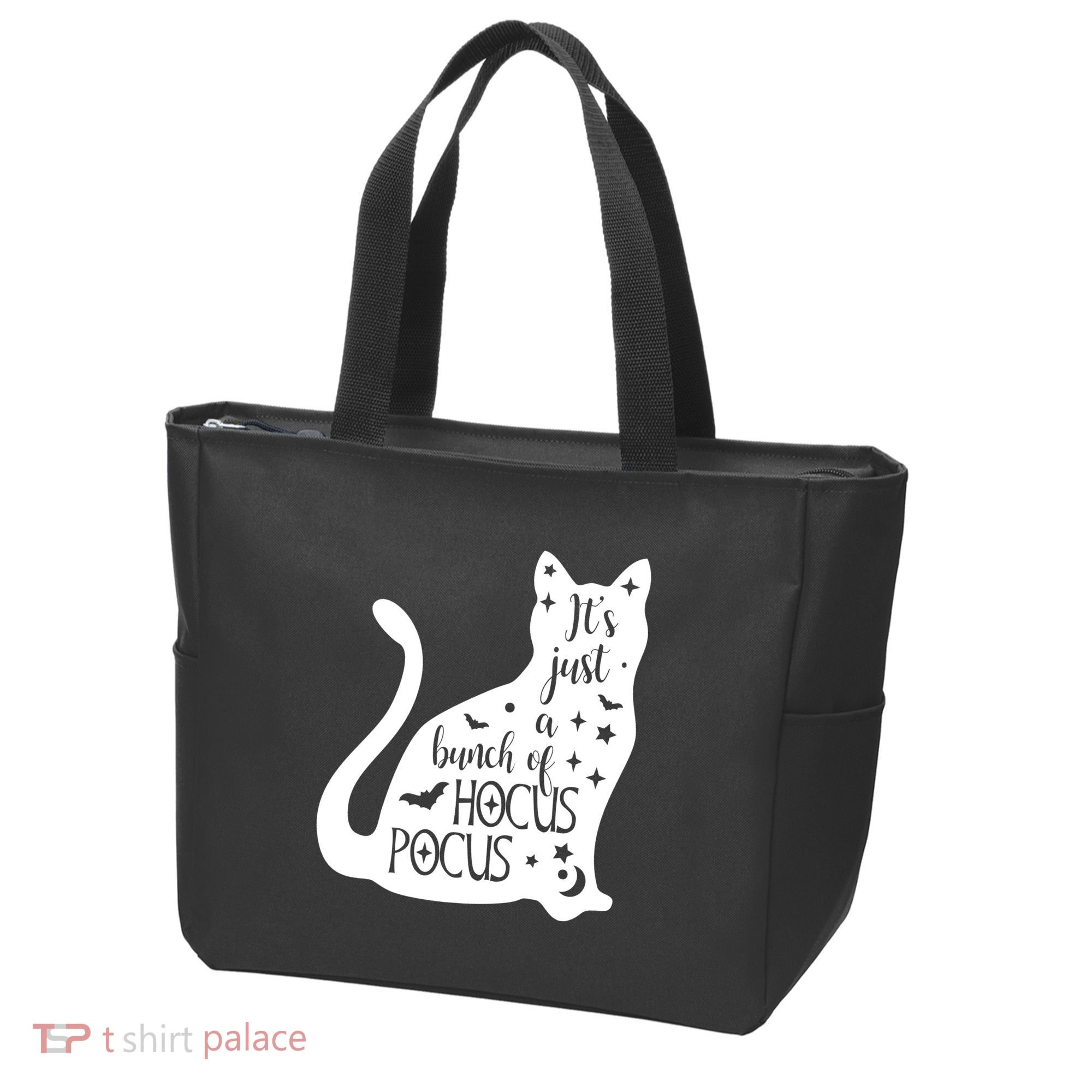 It's Just A Bunch Of Hocus Pocus Cat Tote Bag