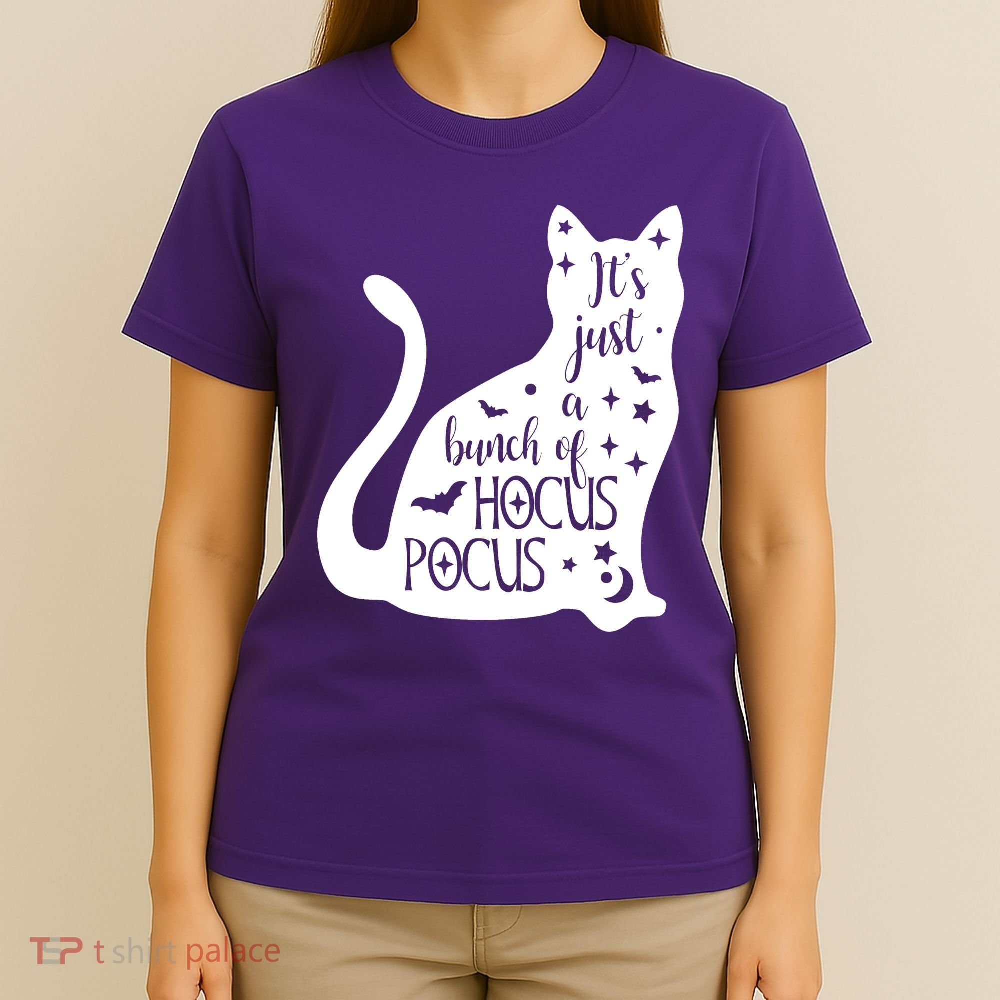 It's Just A Bunch Of Hocus Pocus Cat T-Shirt