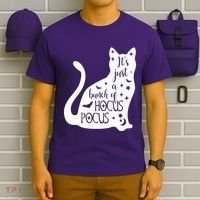 It's Just A Bunch Of Hocus Pocus Cat T-Shirt thumb 6