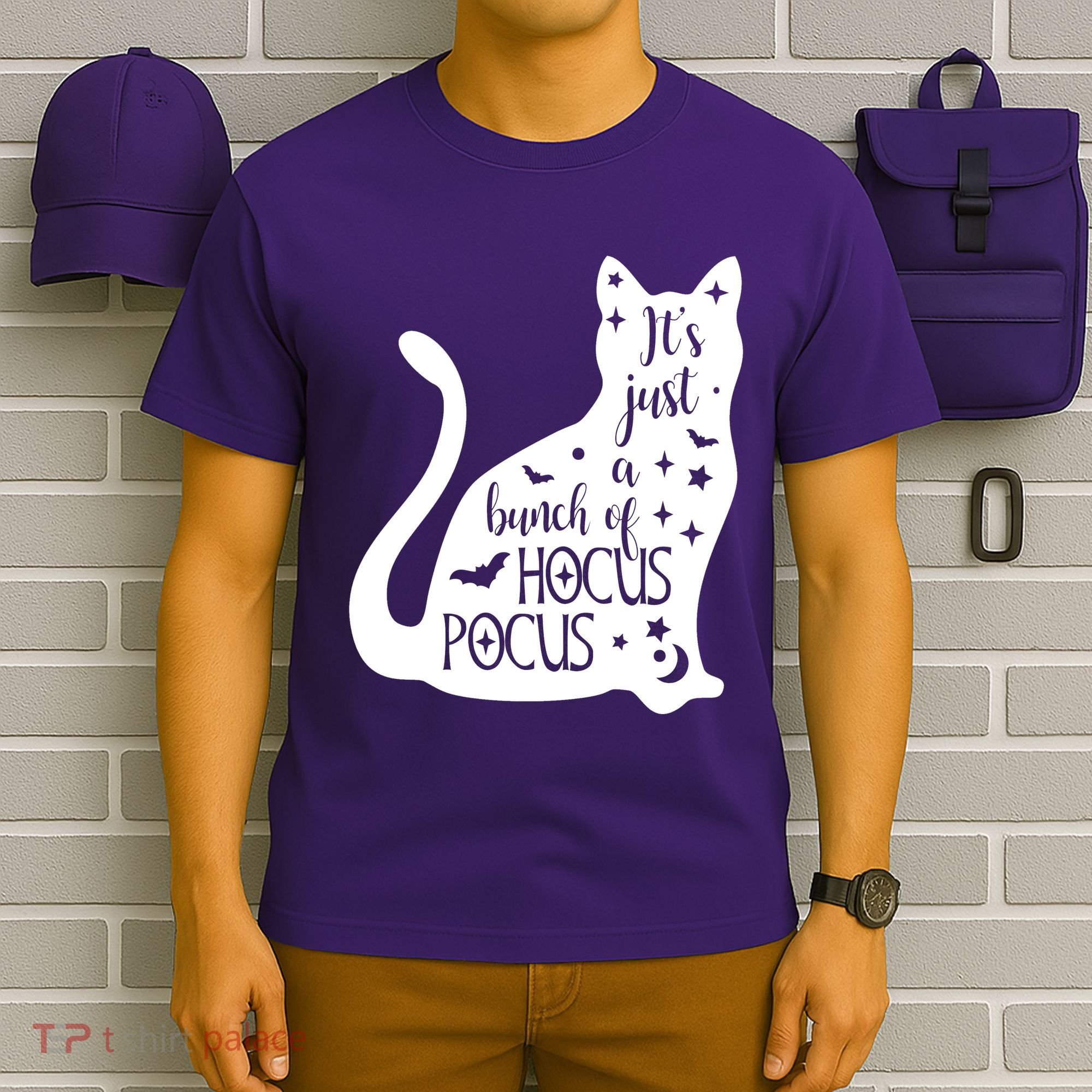 It's Just A Bunch Of Hocus Pocus Cat T-Shirt