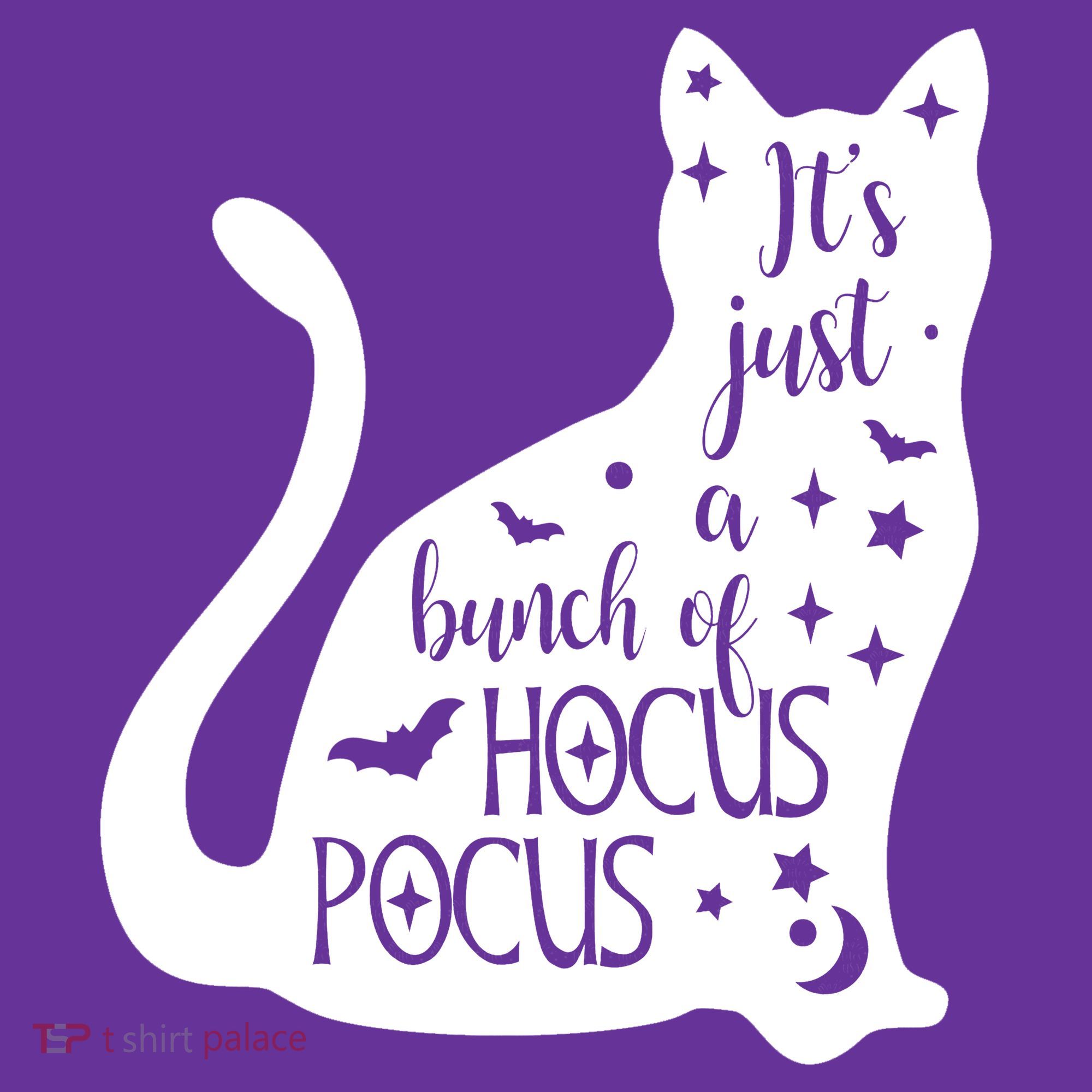 It's Just A Bunch Of Hocus Pocus Cat T-Shirt