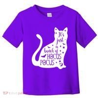 It's Just A Bunch Of Hocus Pocus Cat Toddler T-Shirt thumb 0