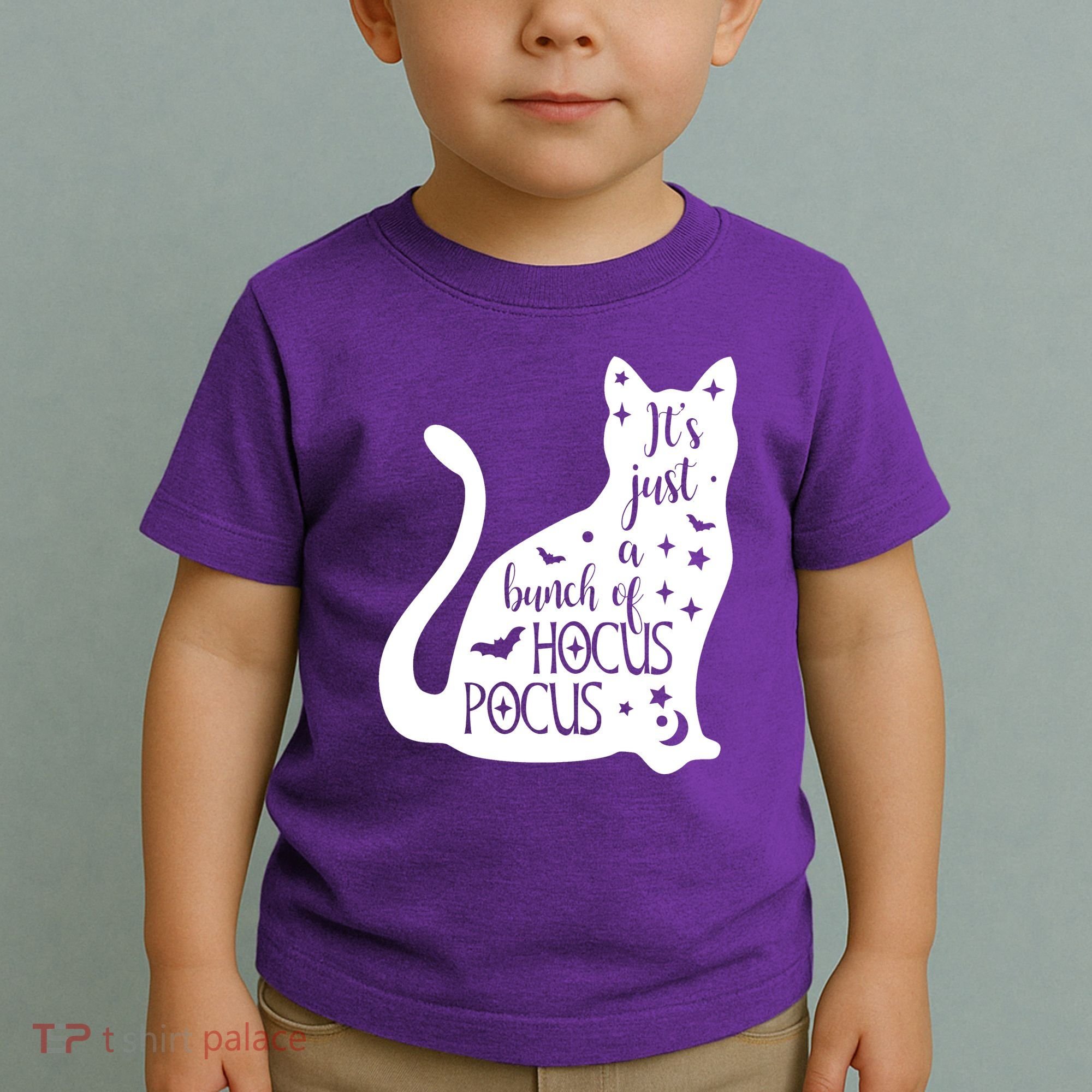 It's Just A Bunch Of Hocus Pocus Cat Toddler T-Shirt