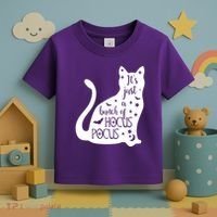 It's Just A Bunch Of Hocus Pocus Cat Toddler T-Shirt thumb 3