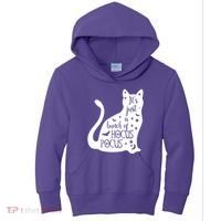 It's Just A Bunch Of Hocus Pocus Cat Kids Hoodie thumb 0