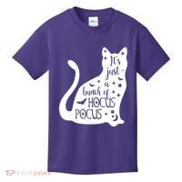 It's Just A Bunch Of Hocus Pocus Cat Kids T-Shirt thumb 0