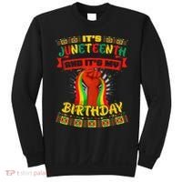 It's Juneteenth And My Birthday African Black Juneteenth Sweatshirt thumb 0