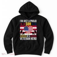 I'm Just A Proud Son Of A Veteran Hero Hoodie thumb 0