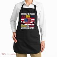 I'm Just A Proud Son Of A Veteran Hero Apron thumb 2