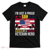 I'm Just A Proud Son Of A Veteran Hero T-Shirt thumb 0