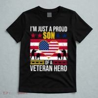 I'm Just A Proud Son Of A Veteran Hero T-Shirt thumb 5