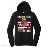 I'm Just A Proud Son Of A Veteran Hero Women's Hoodie thumb 0
