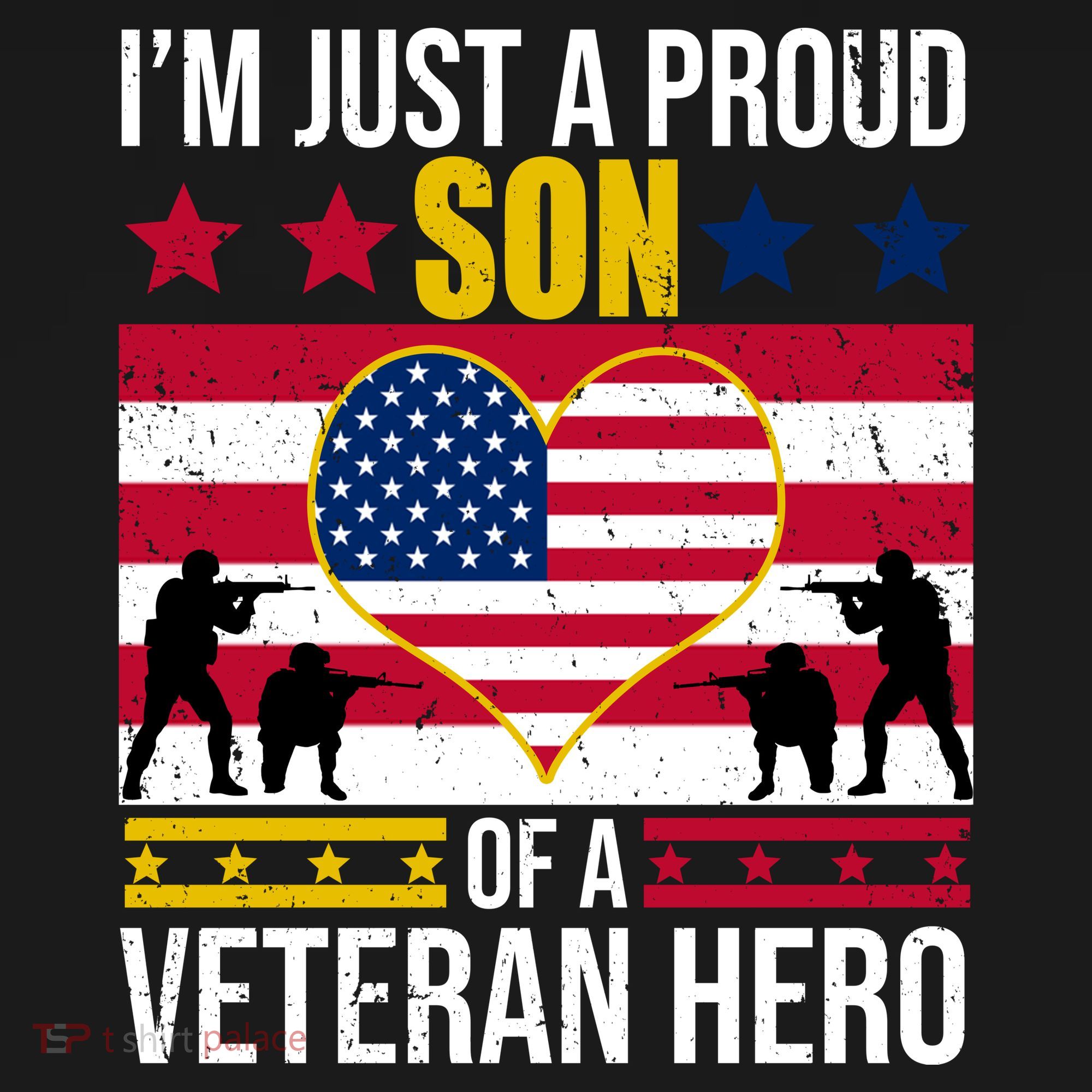 I'm Just A Proud Son Of A Veteran Hero Women's Hoodie
