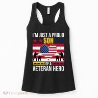 I'm Just A Proud Son Of A Veteran Hero Women's Tank Top thumb 0