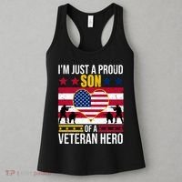 I'm Just A Proud Son Of A Veteran Hero Women's Tank Top thumb 3