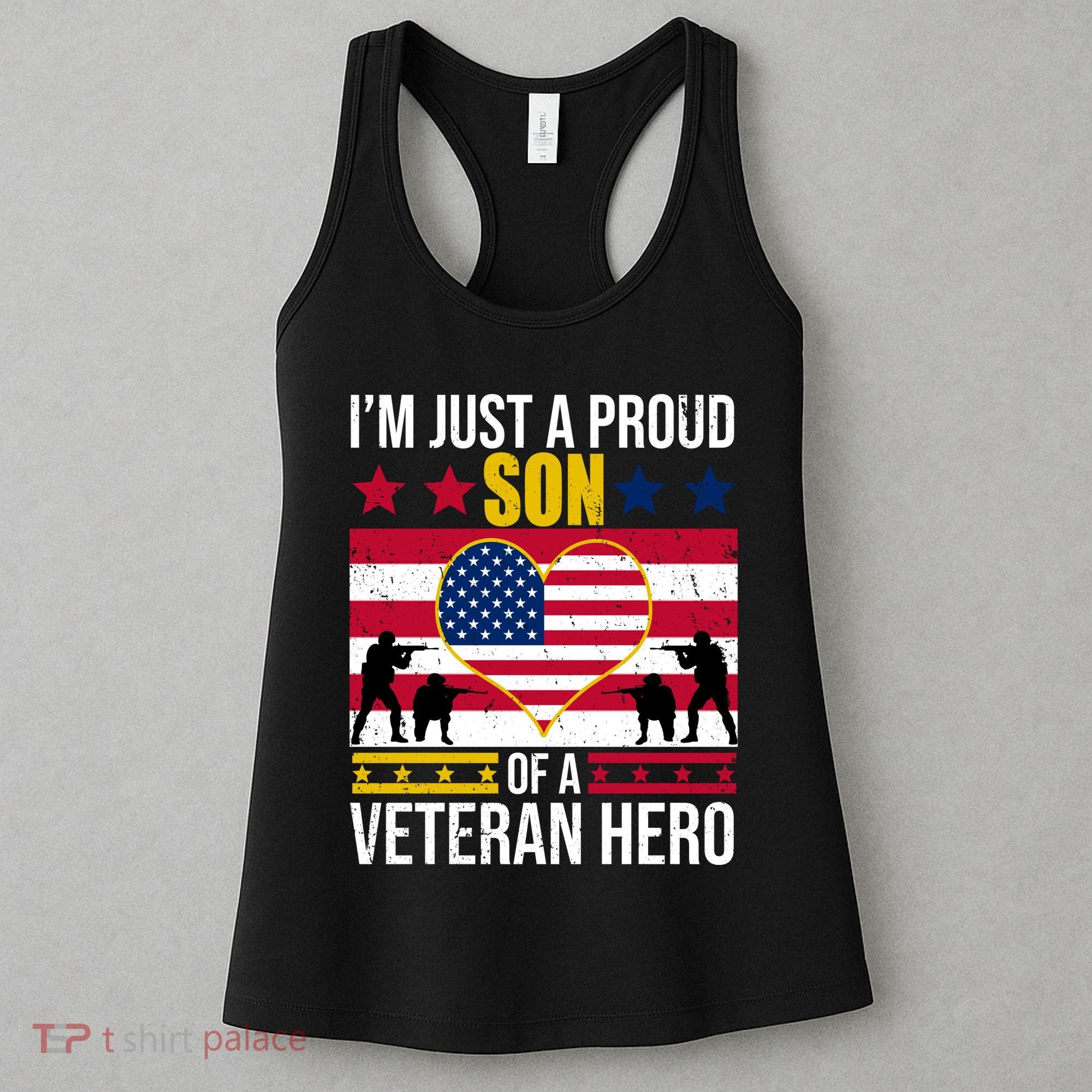 I'm Just A Proud Son Of A Veteran Hero Women's Tank Top